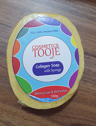 Tooje Collagen Sponge Soap Photo