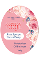 Tooje Rose Sponge Soap Photo