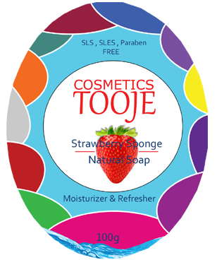 Tooje Strawberry Sponge Soap Photo