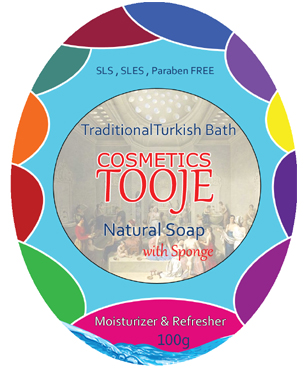 Tooje Turkish Bath Sponge Soap Photo